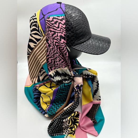 The Belle Foulard Ball Cap - Picture 3 of 6